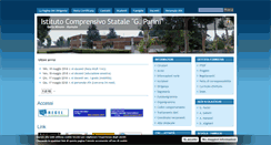 Desktop Screenshot of comprensivoparini.it